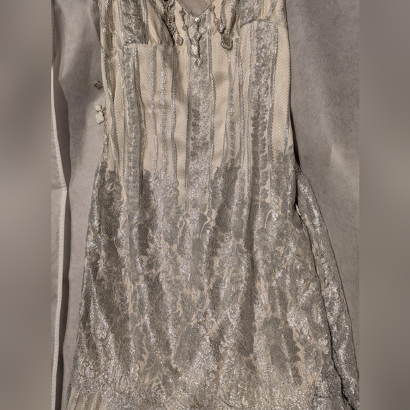 Claire Pettibone Florence Gothic Angel 2015 Vintage Couture Wedding Dress Size10 - Picture 12 of 16